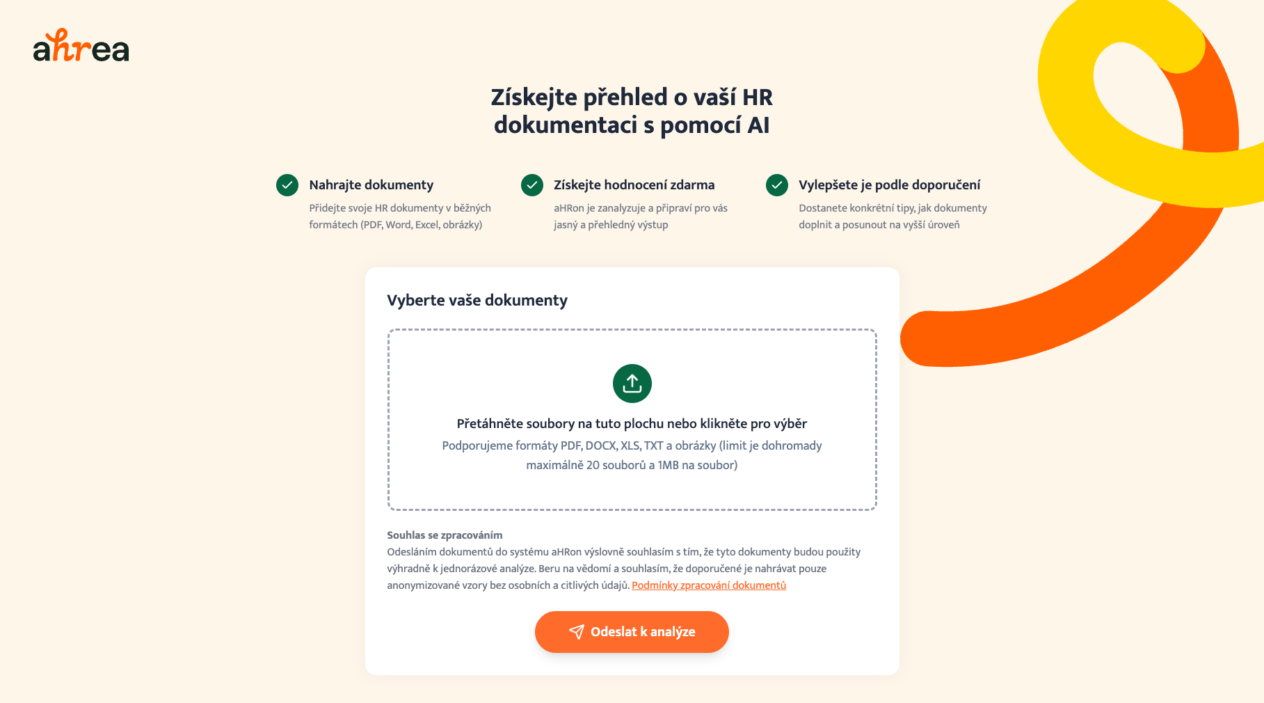 aHRon AI HR analysis tool